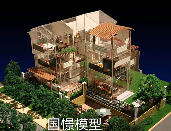 沙洋县建筑模型