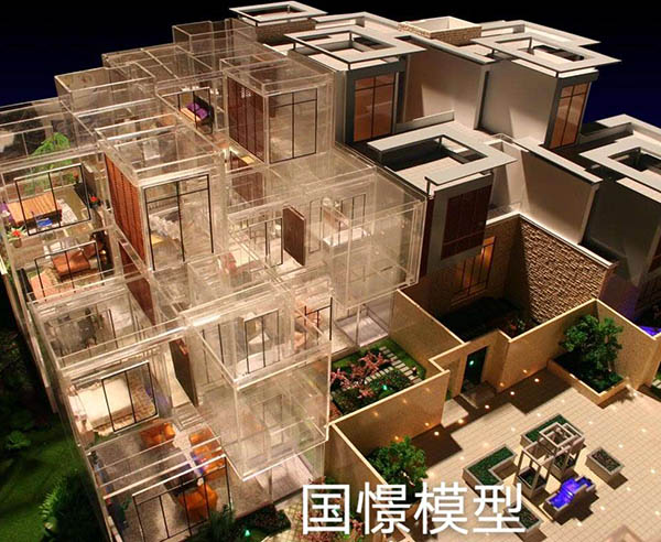 沙洋县建筑模型