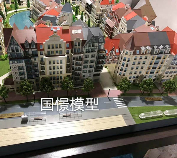 沙洋县建筑模型