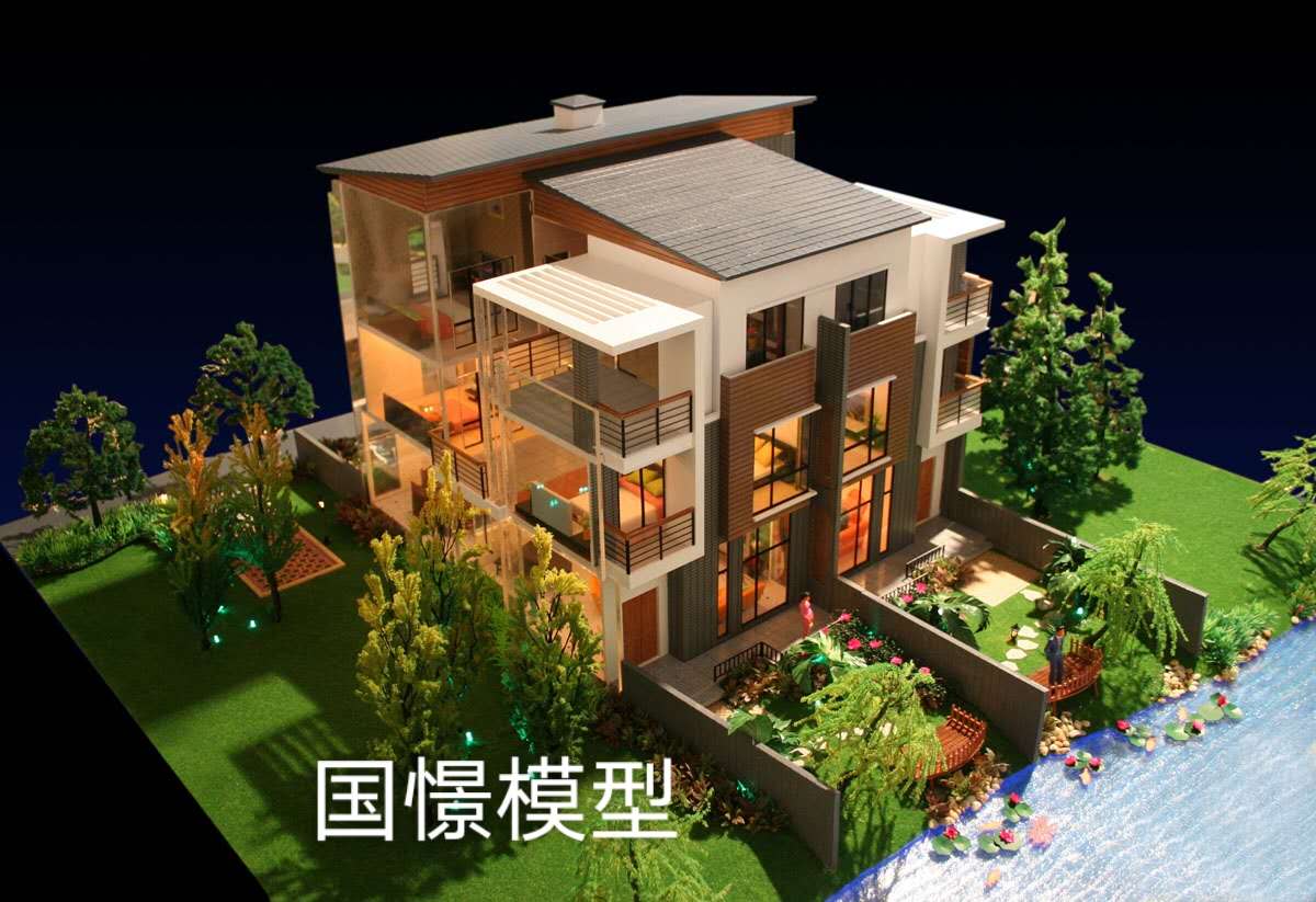 沙洋县建筑模型